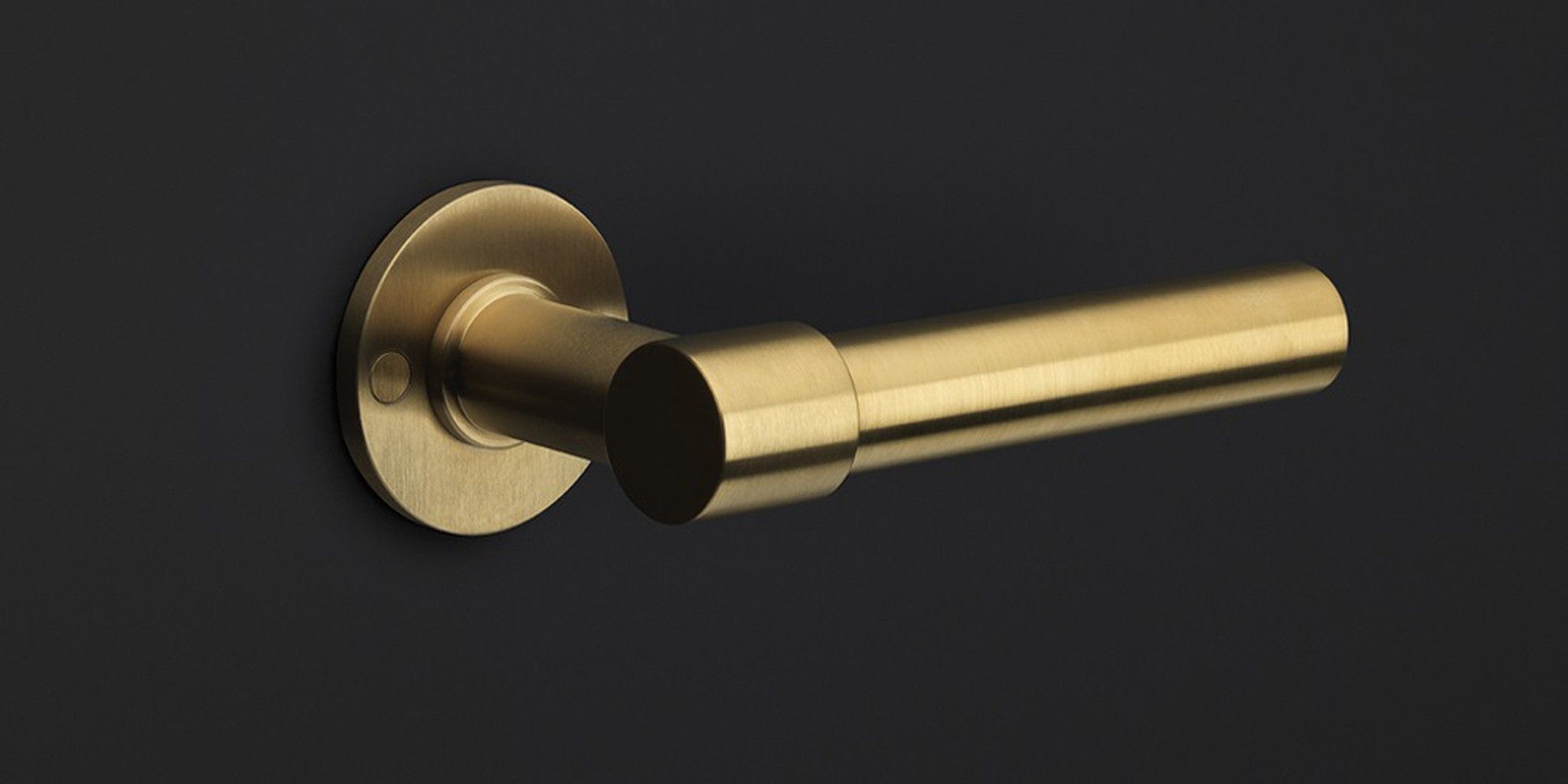 Manilla en dorado mate de la serie ONE de Piet Boon