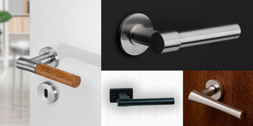 Poignées ergonomiques et élégantes