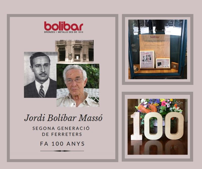 Jordi Bolibar fa 100 anys!