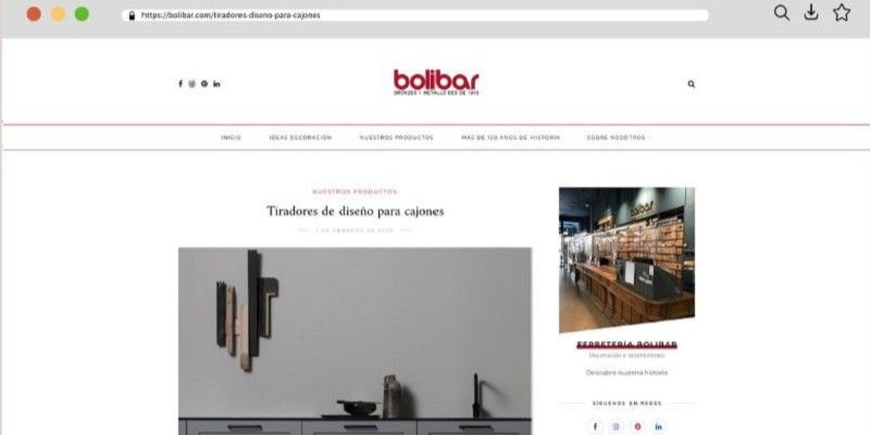 El nou bloc de Bolibar