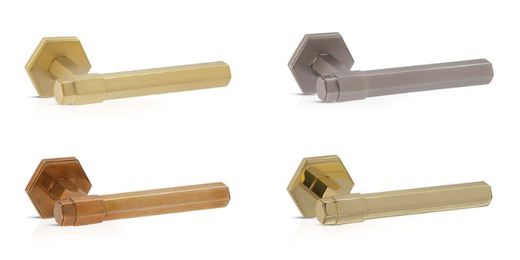 Poignée Espuch de Groël, aux formes géométriques