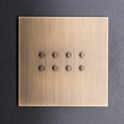 Interruptor de superficie color madera barato