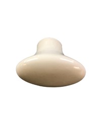 Pomo oval Merigous porcelana blanca A8055PB33