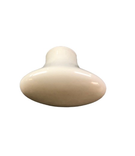 Pom oval Merigous porcellana blanca A8055PB33