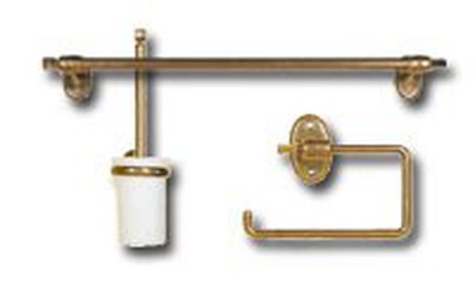 Accessoires de salle de bain de style rustique