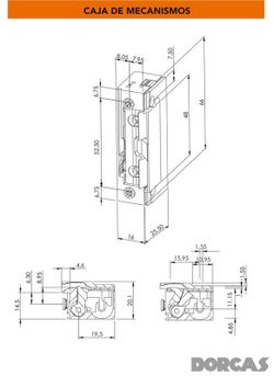 Ouvre-porte 99 TOP Dorcas CE0099HECD