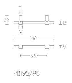 Manique Formani PB195/96 Piet Boon A2724 96mm