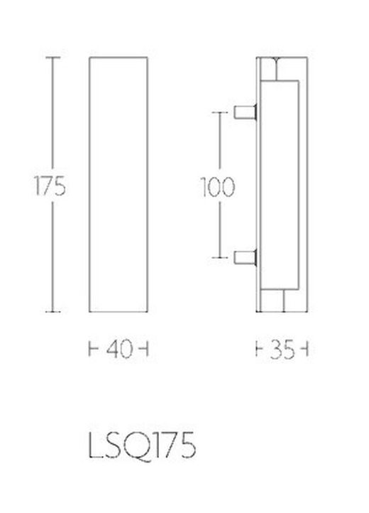 Heurtoir carré Formani LL0165IM00