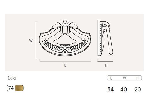 Bague avec plaque en forme de coquillage A0218LV52