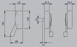 ANTIPAN.C/FERMETURE LATÉRAL.REV.NEG CE7030NE00