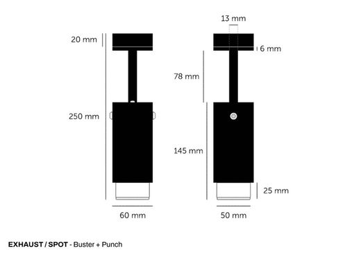 Échappement articulé/Spot Buster et poinçon RBB-21692/RBB-17691 EE4502