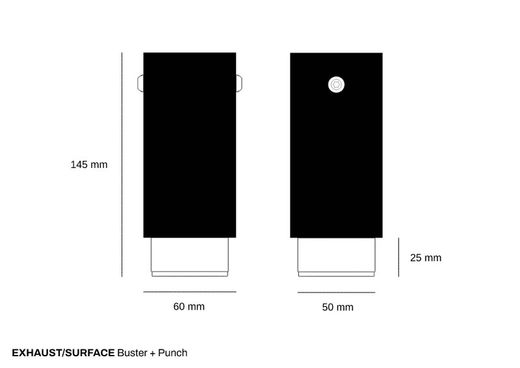 Application d'échappement/surface par Buster & Punch RBB-21700/RBB-17699 EE4501