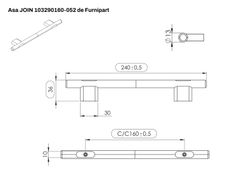 Handle 103290 JOIN par Furnipart A1032