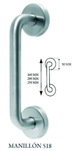 Poignée avec rosaces 518 525 MA6005