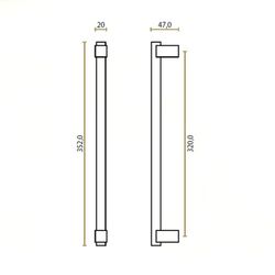 Poignée JOLIE CORE pour porte ou fenêtre