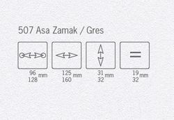 Poignée de bouquet rustique verte 507 Bernial A2851PD96