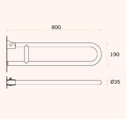 Barre de support IN.12.022 JNF WC9022IM00