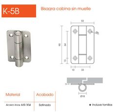 Charnière K-5B GDK BO9000IM90