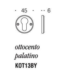 Trou de serrure Ottocento Antologhia Colombo QO3132LOCI