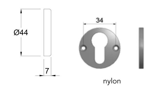 Trou de serrure rond 003BY Reguitti QO0904