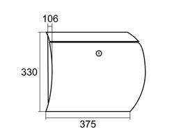 Boîte aux lettres BTV modèle 02030 réf. VB1030IM00