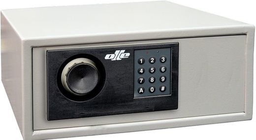 Caja fuerte sobreponer serie standard  llave y código AS1PE