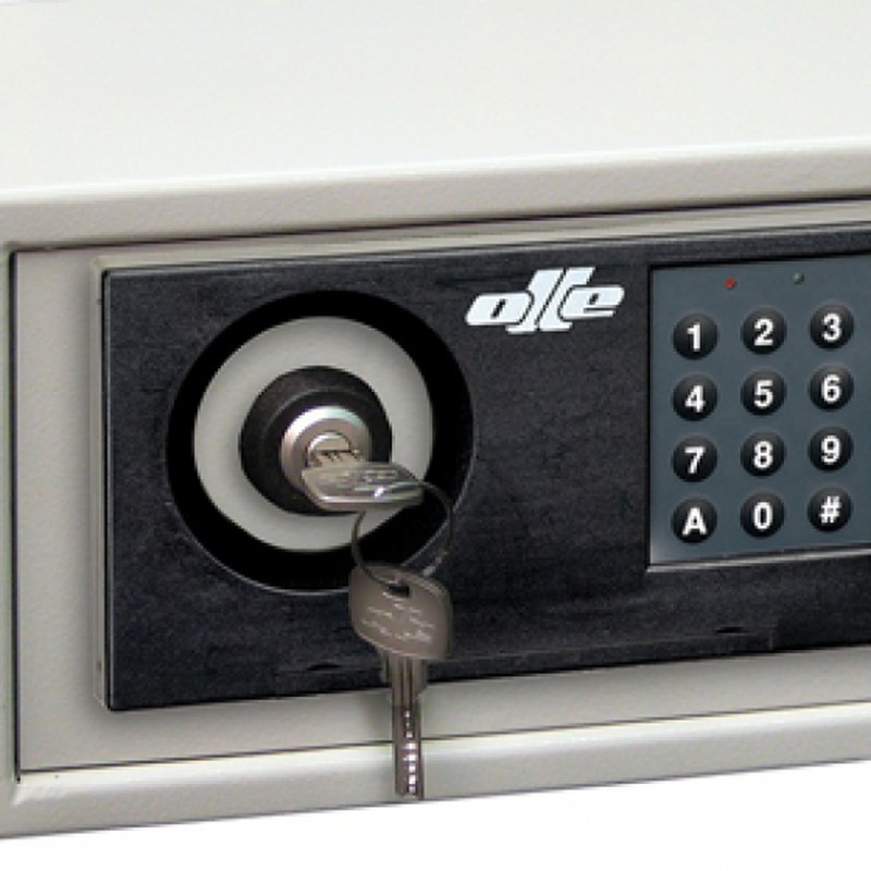 Caja fuerte sobreponer serie standard llave y código AS1PE —  Ferreteriabolibar