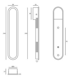 Bol ovale avec levier IN.16.312 JNF AC1631IM00