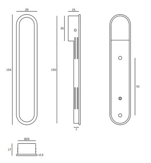 Bol ovale avec levier IN.16.312 JNF AC1631IM00