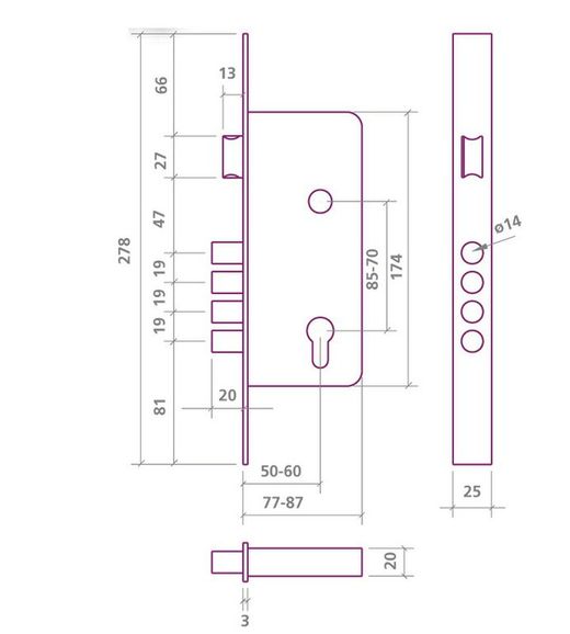 Écluse Ezcurra 700B CO0700