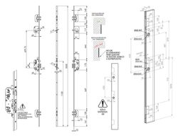 Verrou de sécurité Tesa TLB HS CO1940IM60