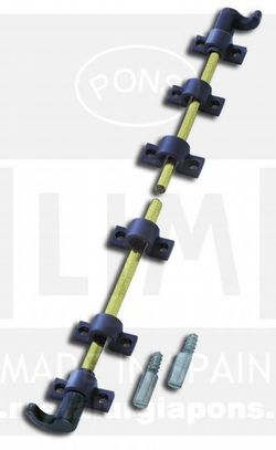 Serrure espagnole Pons CM1500 CM1501 avec tringle