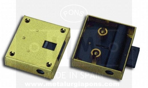 Serrure espagnole Pons CM1500 CM1501 avec tringle