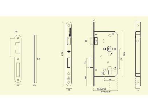 Verrouillage IN.20.975 JNF CO0975