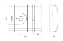 Serrure interne AyR CE1310