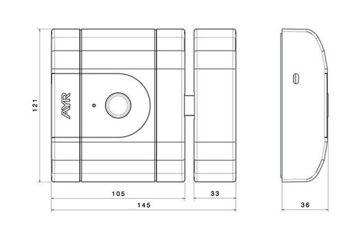 Serrure interne AyR CE1310
