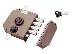 Gâche et clé Mottua avec tige CO0630