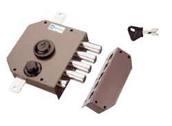 Gâche et clé Mottua avec tige CO0630