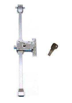 Serrure en applique INCECA 309-310 avec gâche et clé plate multipoints CO1064