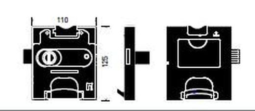 monnayeur verrou 74 Ojmar CM0044