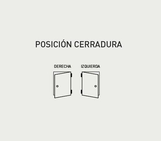 Serrure à glissière pour casier 34 Ojmar CM0034