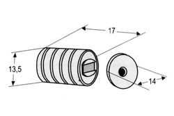 Fermeture magnétique 121NSS YM0021MA04