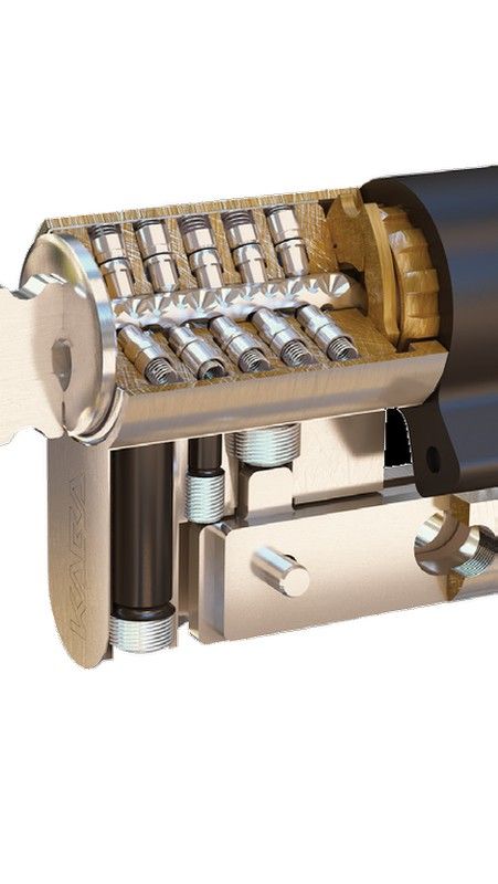 Cylindre de sécurité premium KABA EXPERT PLUS Réf. CC5200