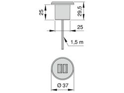 Connecteur USB Plugy Emuca EE91010000