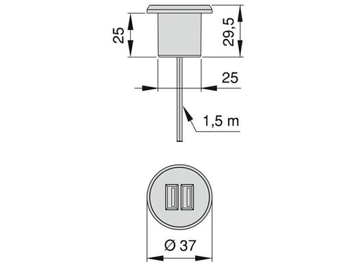 Connecteur USB Plugy Emuca EE91010000