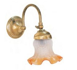 Lampe Magazzino (composée de 2 éléments : tulipe + base en laiton)