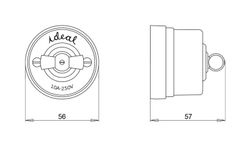 Interrupteur bipolaire Llinas EE0005