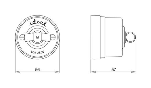 Interrupteur bipolaire Llinas EE0005