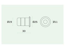 Goupille à cosse IN.17.400 JNF RP8001IM11