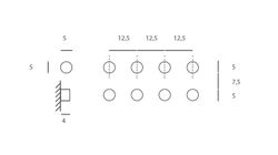 Interrupteur minimaliste DoT par Atelier Luxus